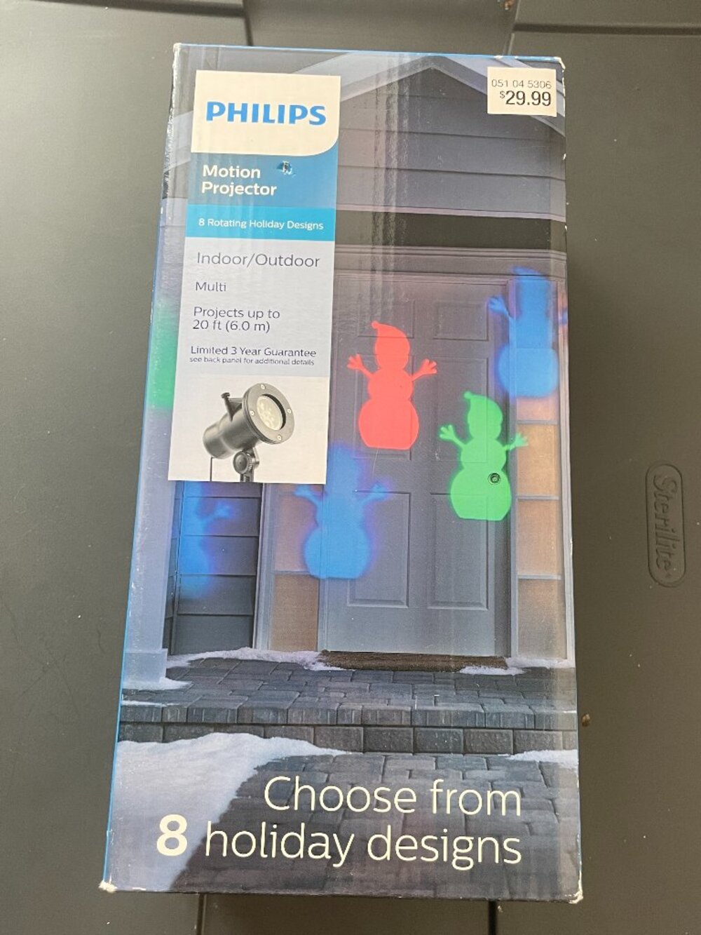Philips Holiday Motion Projector Indoor/Outdoor-NWT